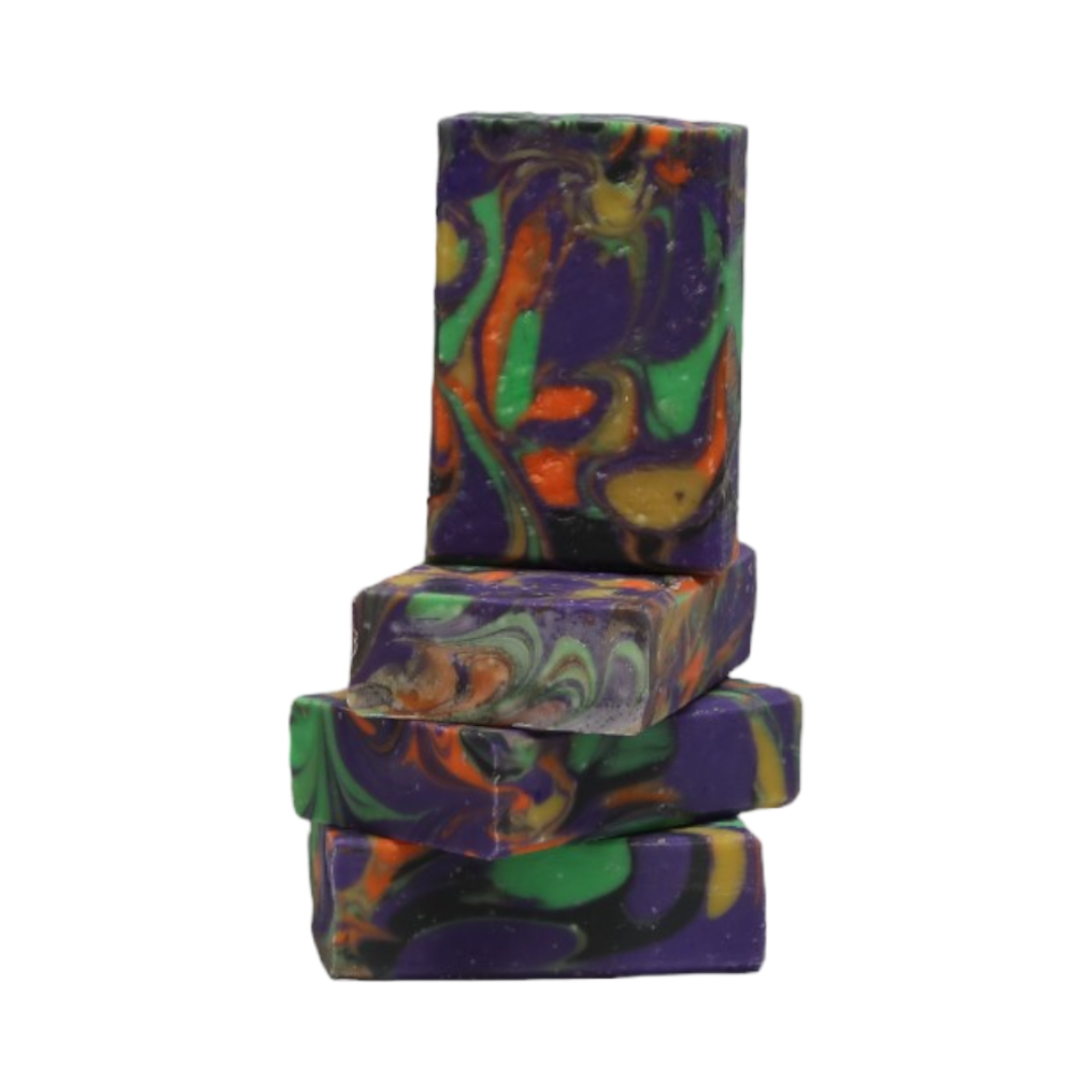 Violet Bar Soap Stacked