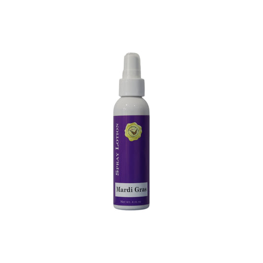 Mardi Gras Spray Lotion