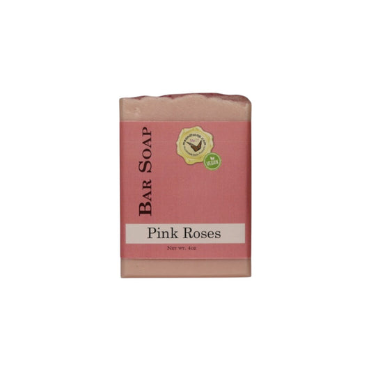 Pink Roses Bar Soap